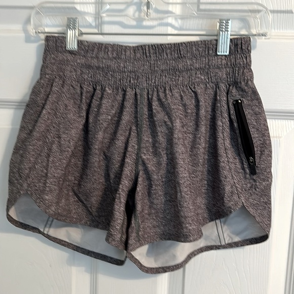 Lululemon Tracker Gray Athletic Shorts - Picture 1 of 9